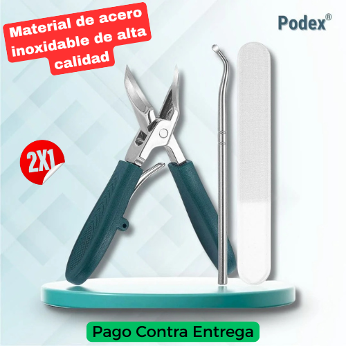 🔥Oferta 2X1🔥 Cortaúñas antisalpicaduras con borde (juego de 3 piezas)